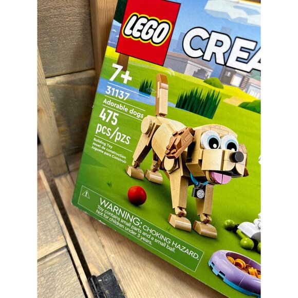 LEGO Creator 3 in 1 Adorable Dogs Set 31137 with Dachshund, Pug, Poodle Figures - Picture 2 of 7